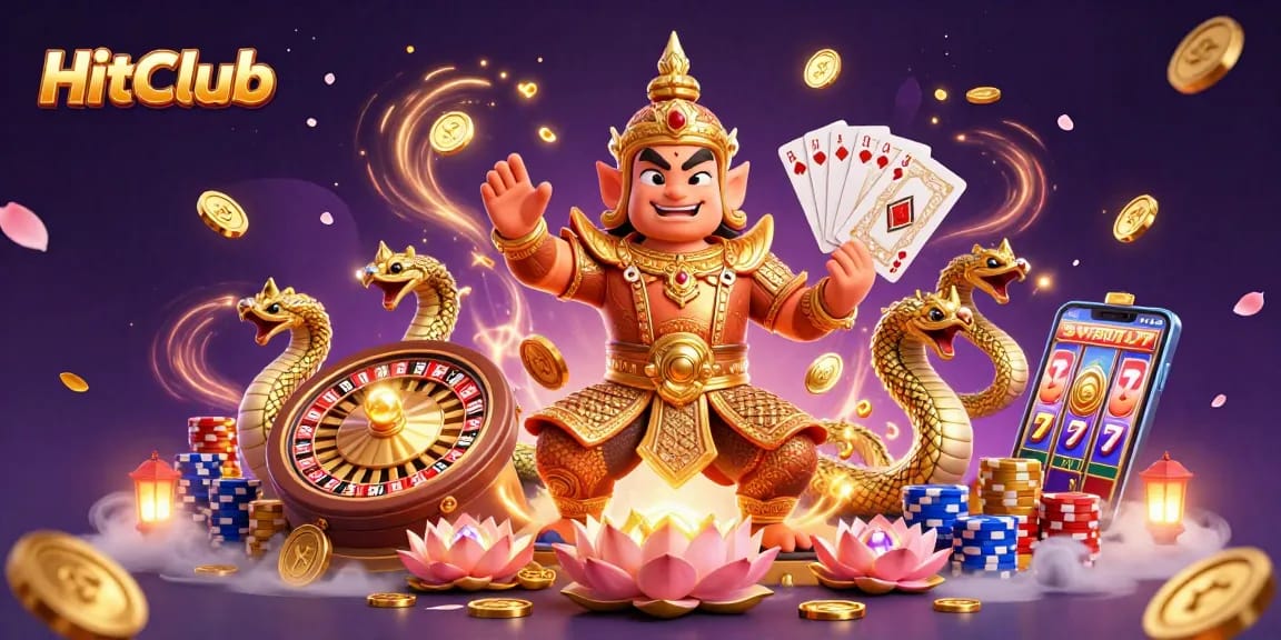Join HitClub to experience thrilling casino action with stunning visuals and dynamic gameplay.