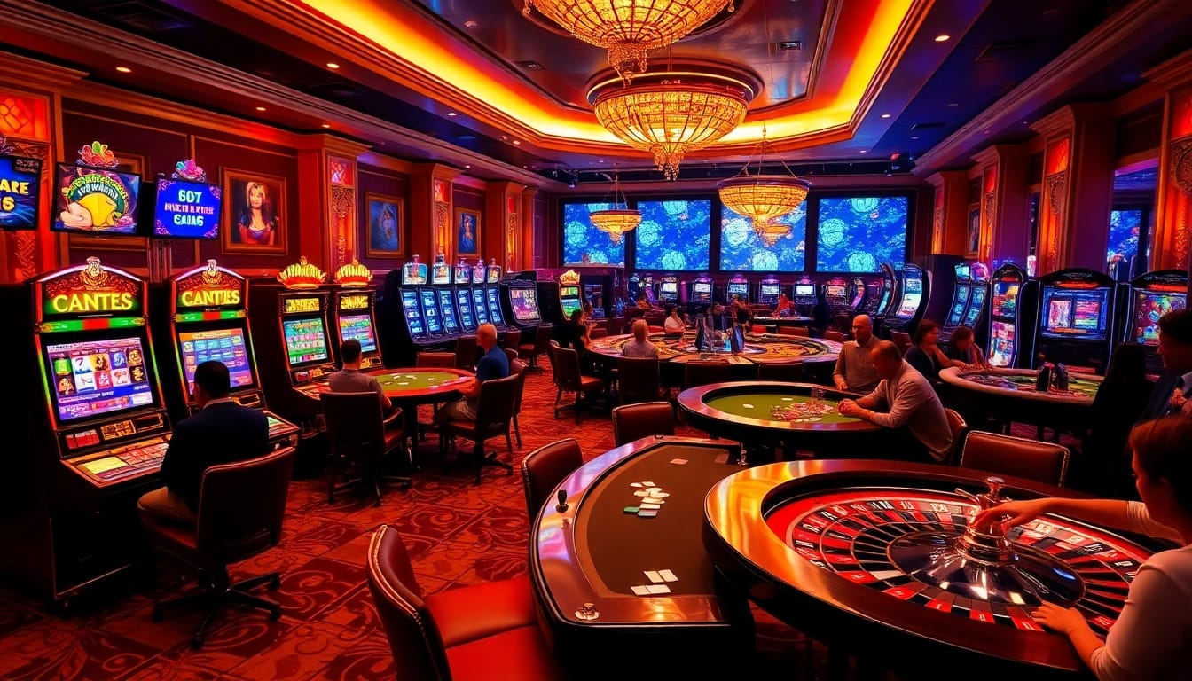 Experience the vibrant casino atmosphere at https://kjc.pro/ with lively games and engaged players.