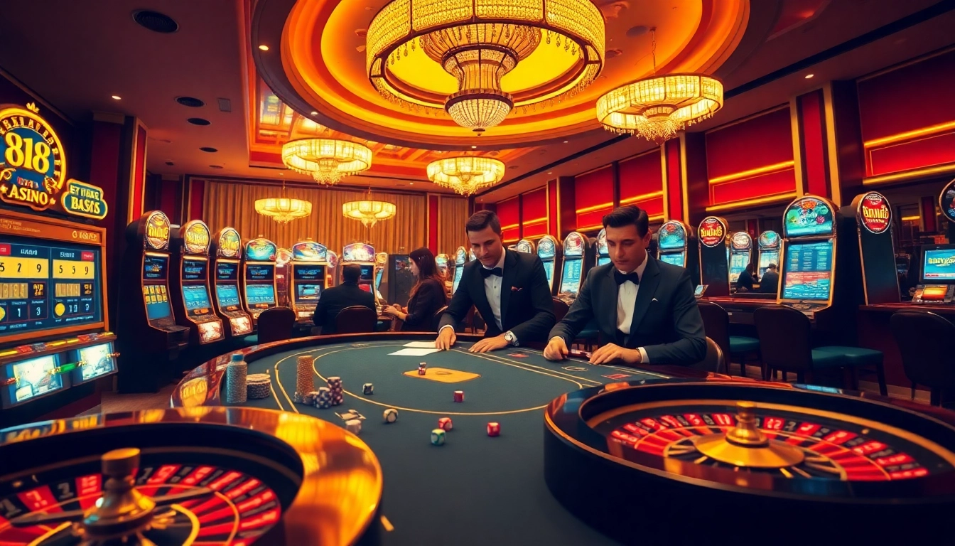Experience the thrill of HAY 88 poker games with vibrant chips and players in action.
