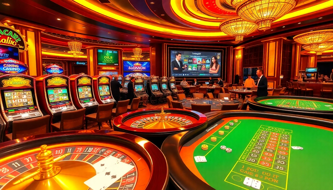 Experience high-stakes excitement at casino go8 with intense gameplay and vibrant gaming elements.