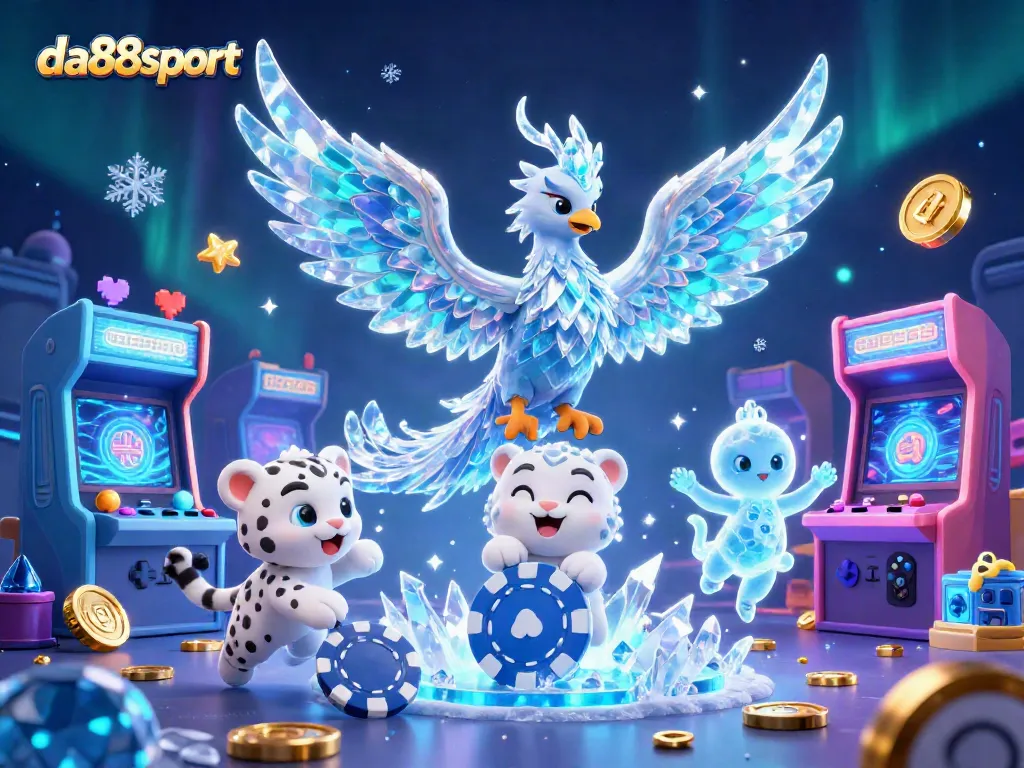 Engage with thrilling games at da88sport with colorful elements and animated characters