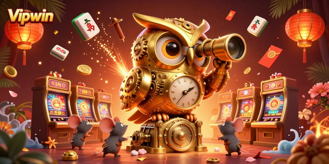 Engage in thrilling gaming experiences at Vipwin with colorful characters and vibrant casino elements!