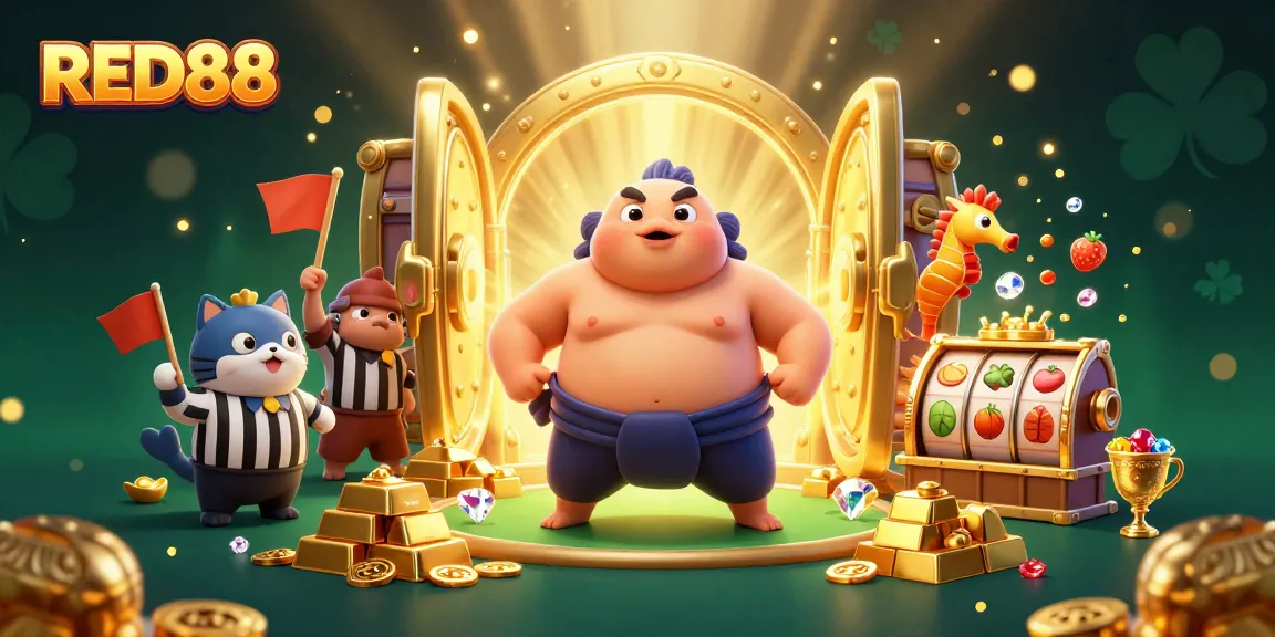 Play exciting slot games at RED88 with vibrant 3D graphics and captivating characters.