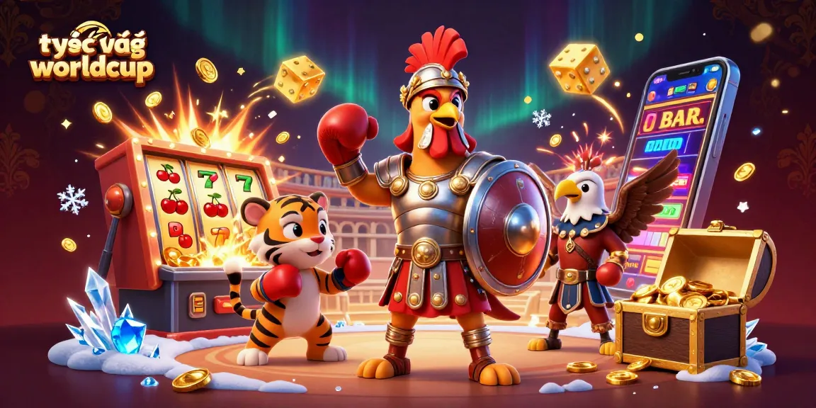 Enjoy the ultimate trực tiếp worldcup experience with an action-packed casino-themed illustration!