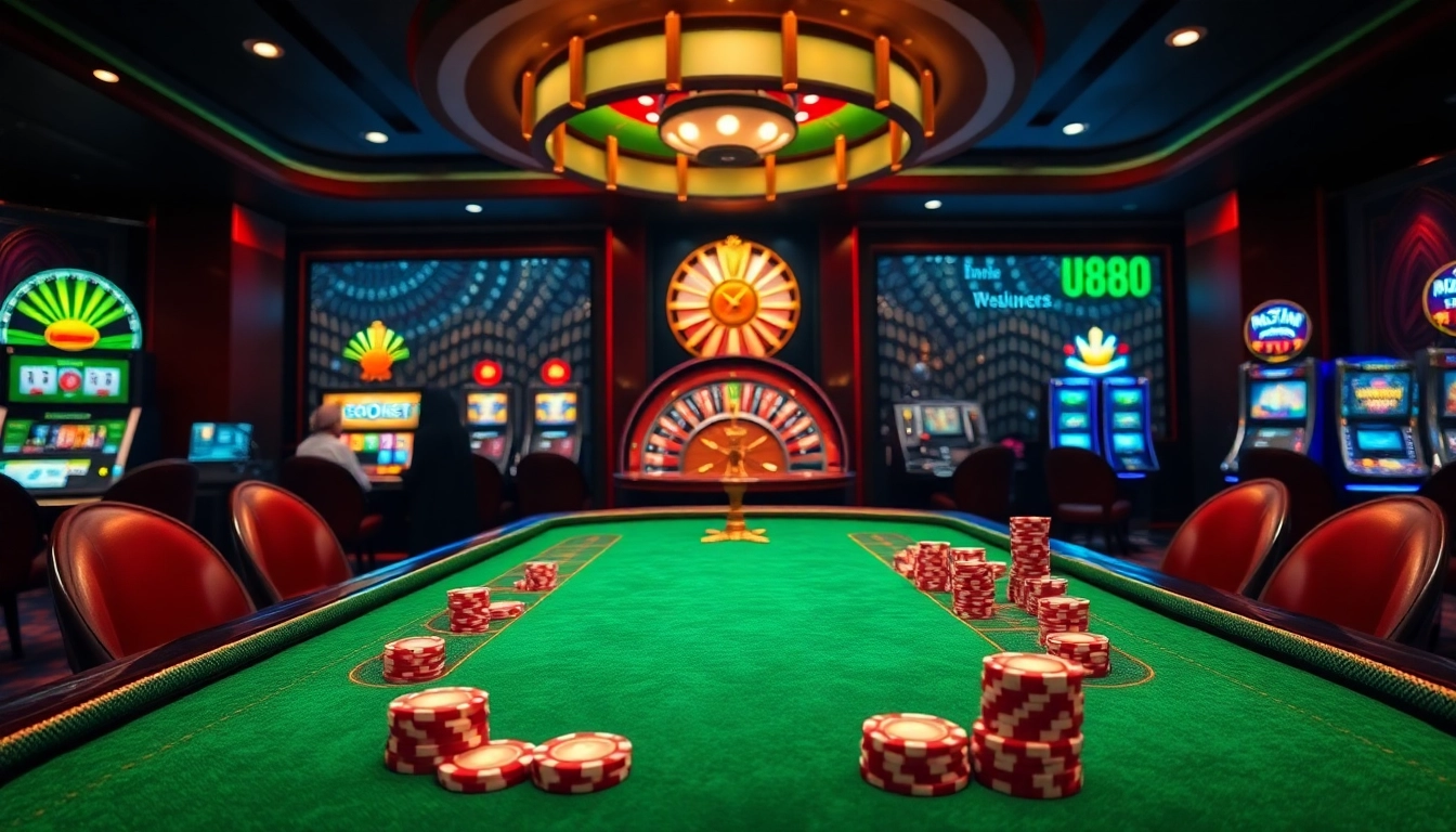 Experience exciting gambling action at uu88.com with vibrant casino visuals.