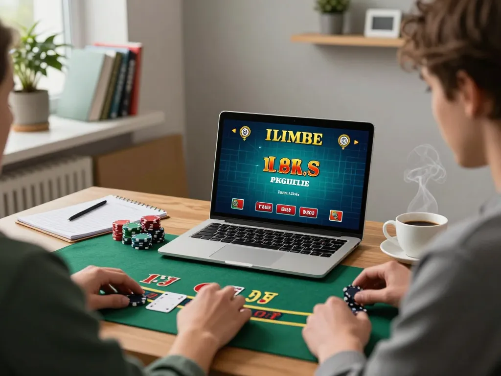 Engaging in live dealer blackjack on https://da88.navy/ in a stylish home office setting.