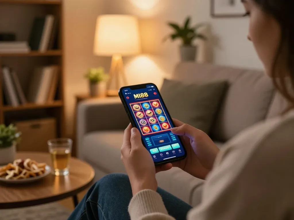 Engage in thrilling moments as you TẢI MI88 and enjoy exciting games from the comfort of your home.