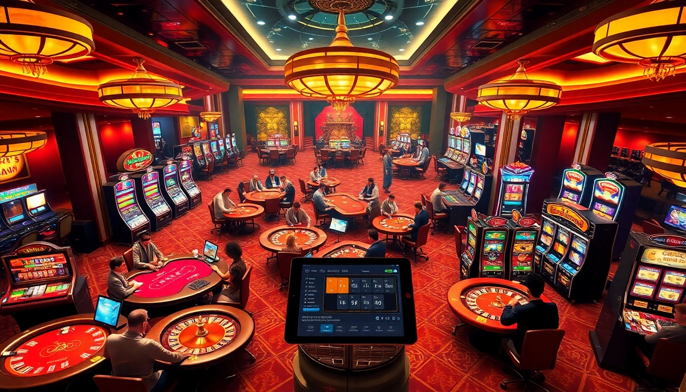 Experience the thrill of gambling at Nhà cái F168 with lively casino tables and vibrant games.