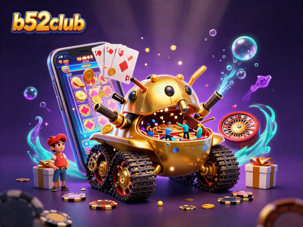 Experience thrilling gaming action at b52club with a fantasy tank-casino bursting with riches and excitement.