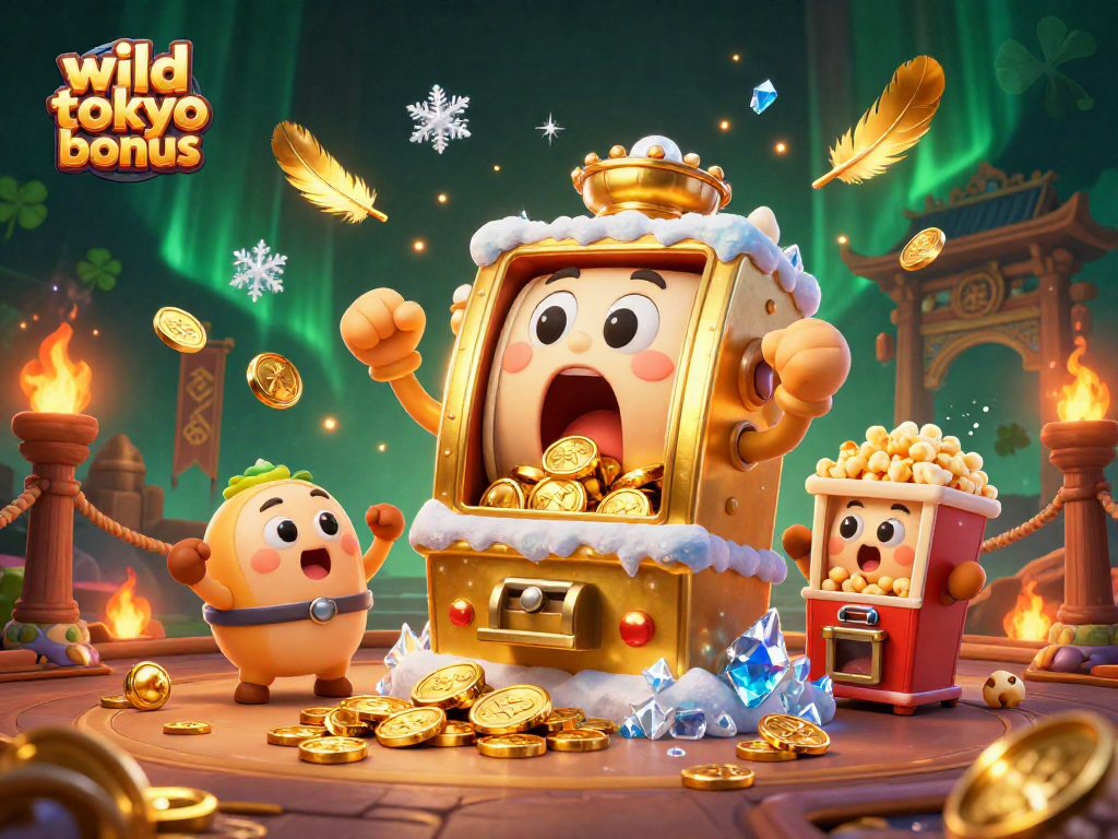 Il bonus Wild Tokyo casino mentre la slot machine d'oro vince enormi jackpot tra divertimento e azioni frenetiche.